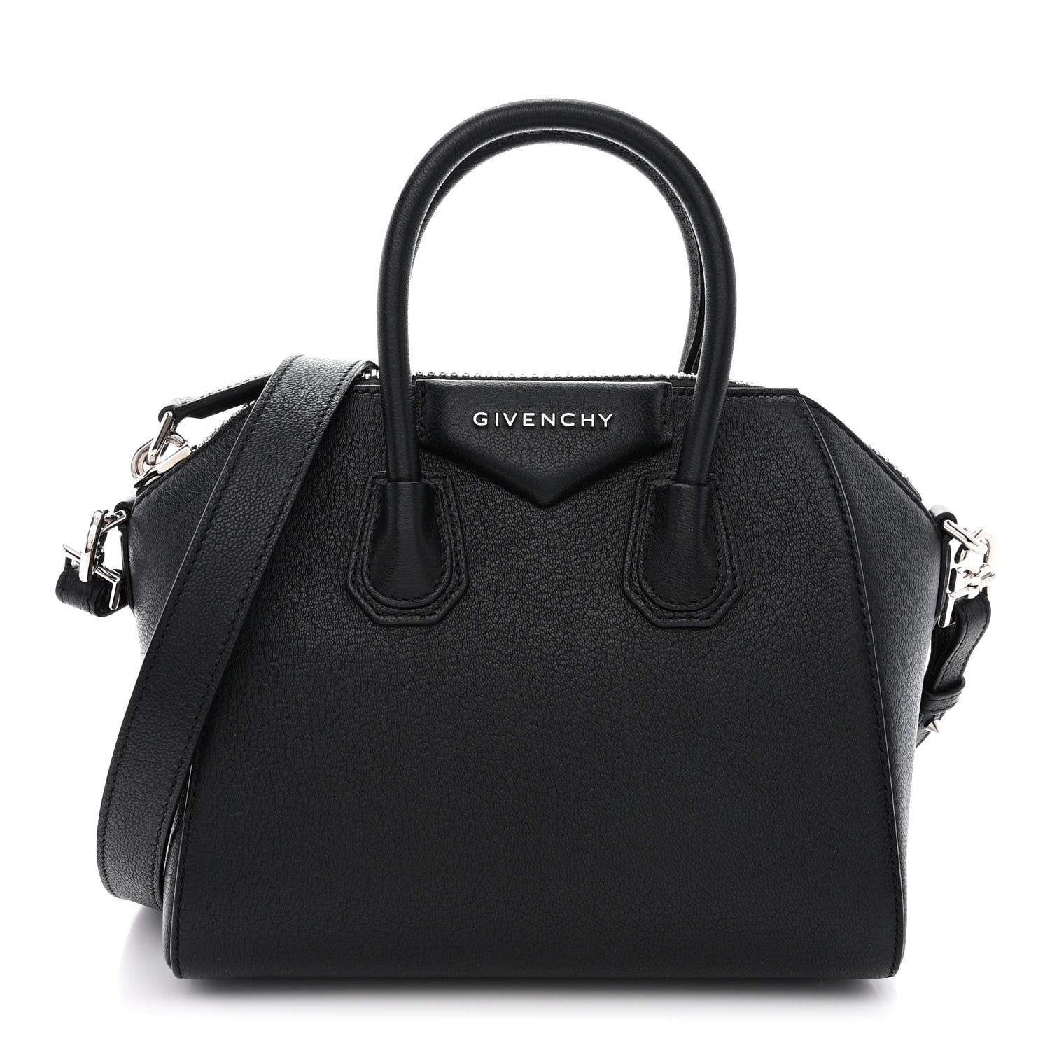 Givenchy Sugar Goatskin Mini Antigona Black 1 of 11