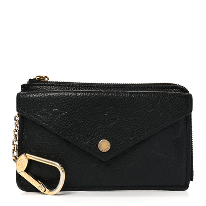 Louis Vuitton Empreinte Recto Verso Card Holder Black 2 of 12