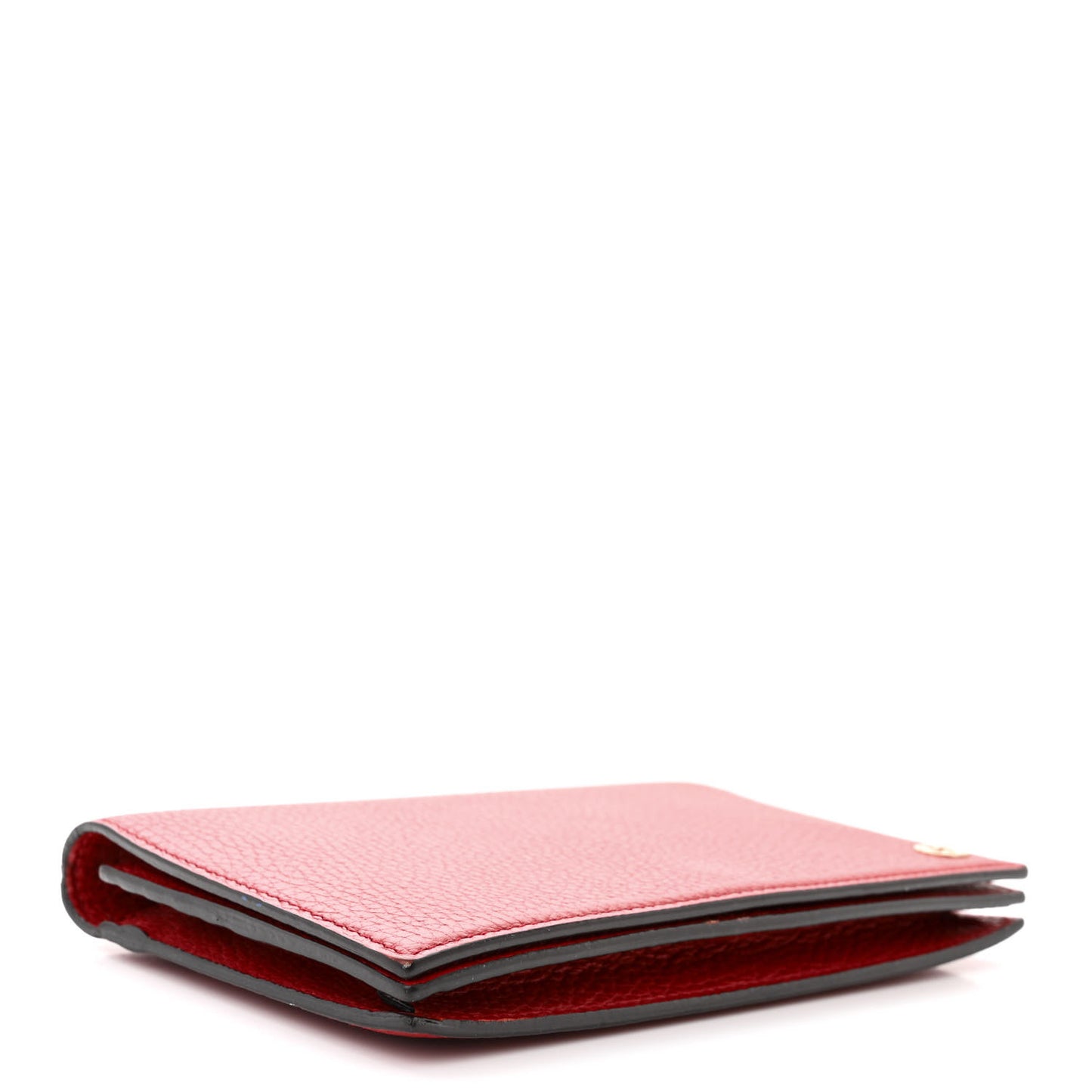 Dollar Calfskin Medium Betty Chain Wallet Tabasco