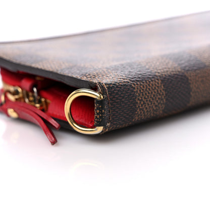 Louis Vuitton Damier Ebene Insolite Wallet Rouge 7 of 16
