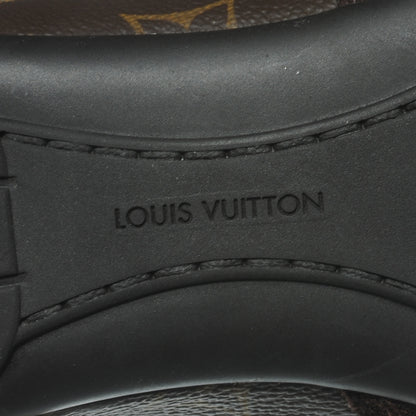 Louis Vuitton Suede Monogram Globe Trotter Sneakers 38 6 of 7