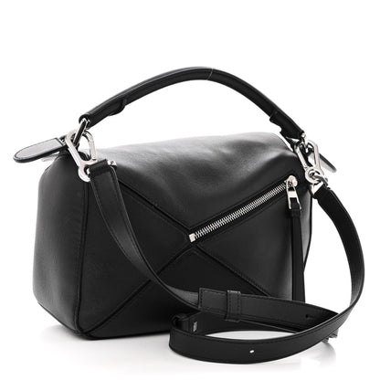 Loewe Calfskin Small Puzzle Bag Black 3 of 9