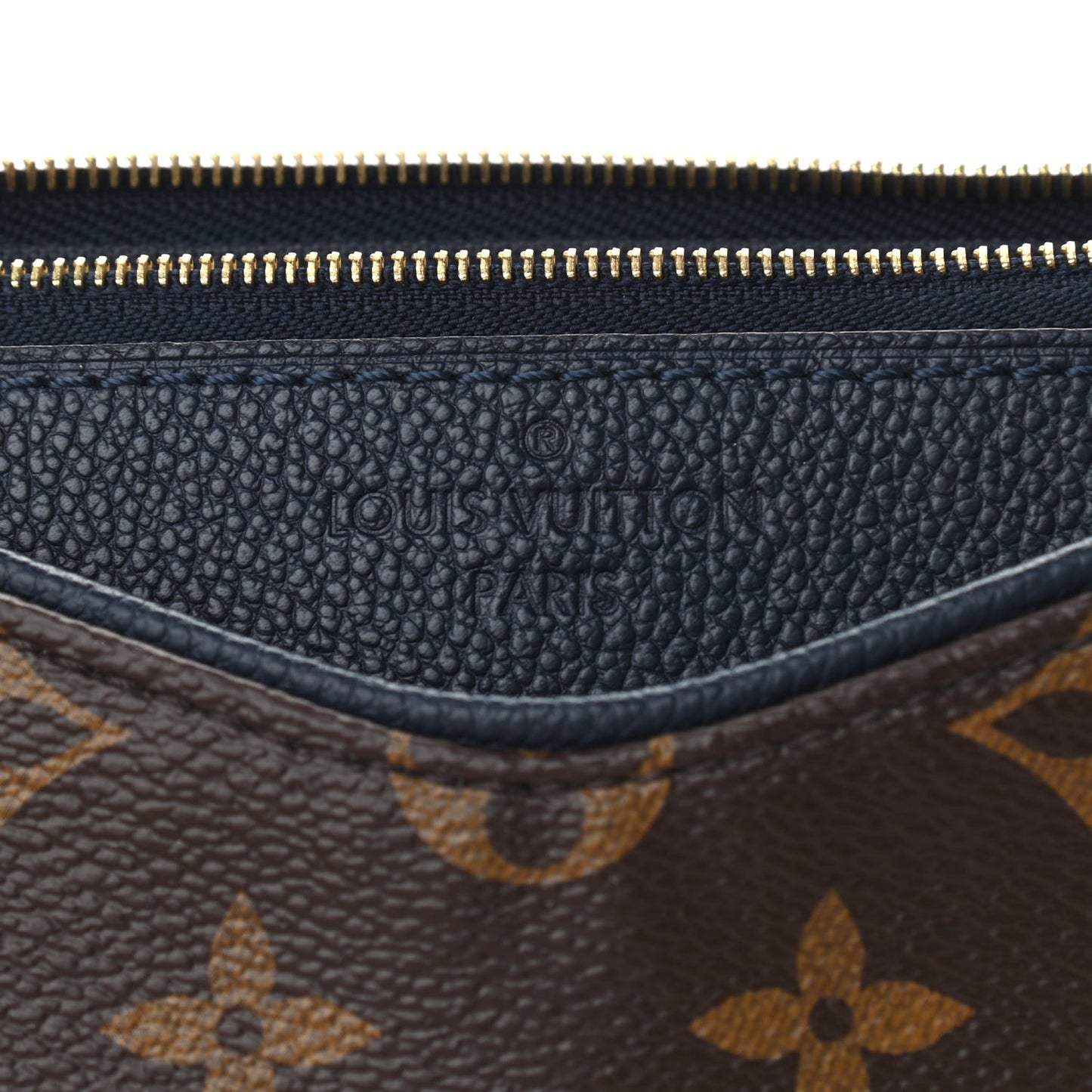Monogram Pallas Clutch Blue Marine