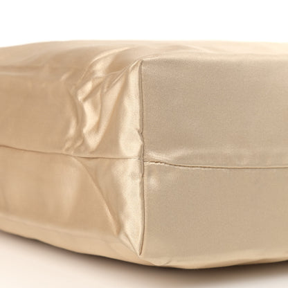 Prada Satin Raso Shoulder Bag Gold 8 of 11