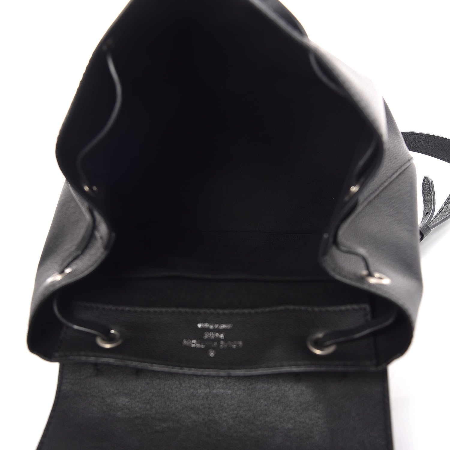 Louis Vuitton Calfskin Lockme Backpack Black 5 of 10