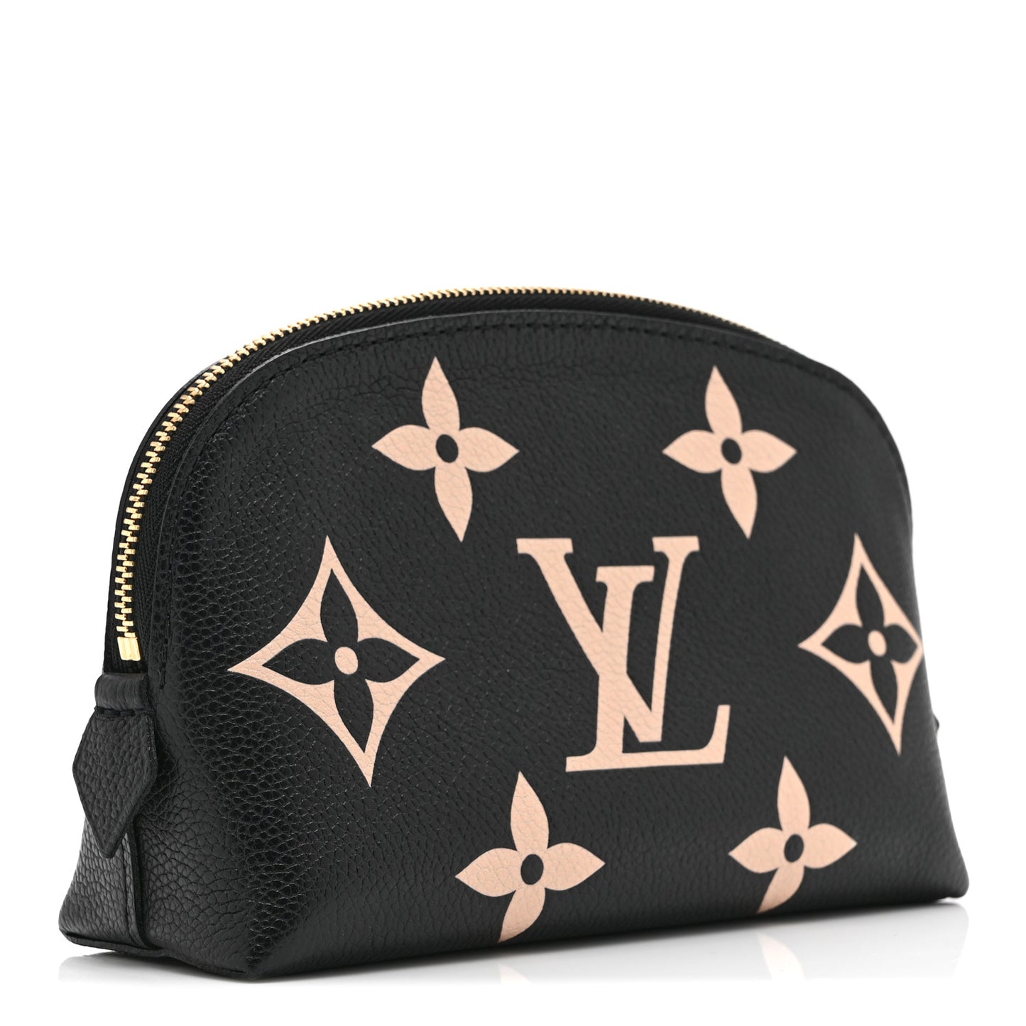 Empreinte Monogram Giant Cosmetic Pouch Black Beige