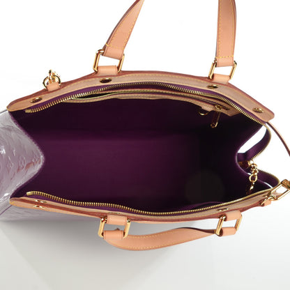 Louis Vuitton Vernis Brea GM Amethyste 5 of 7