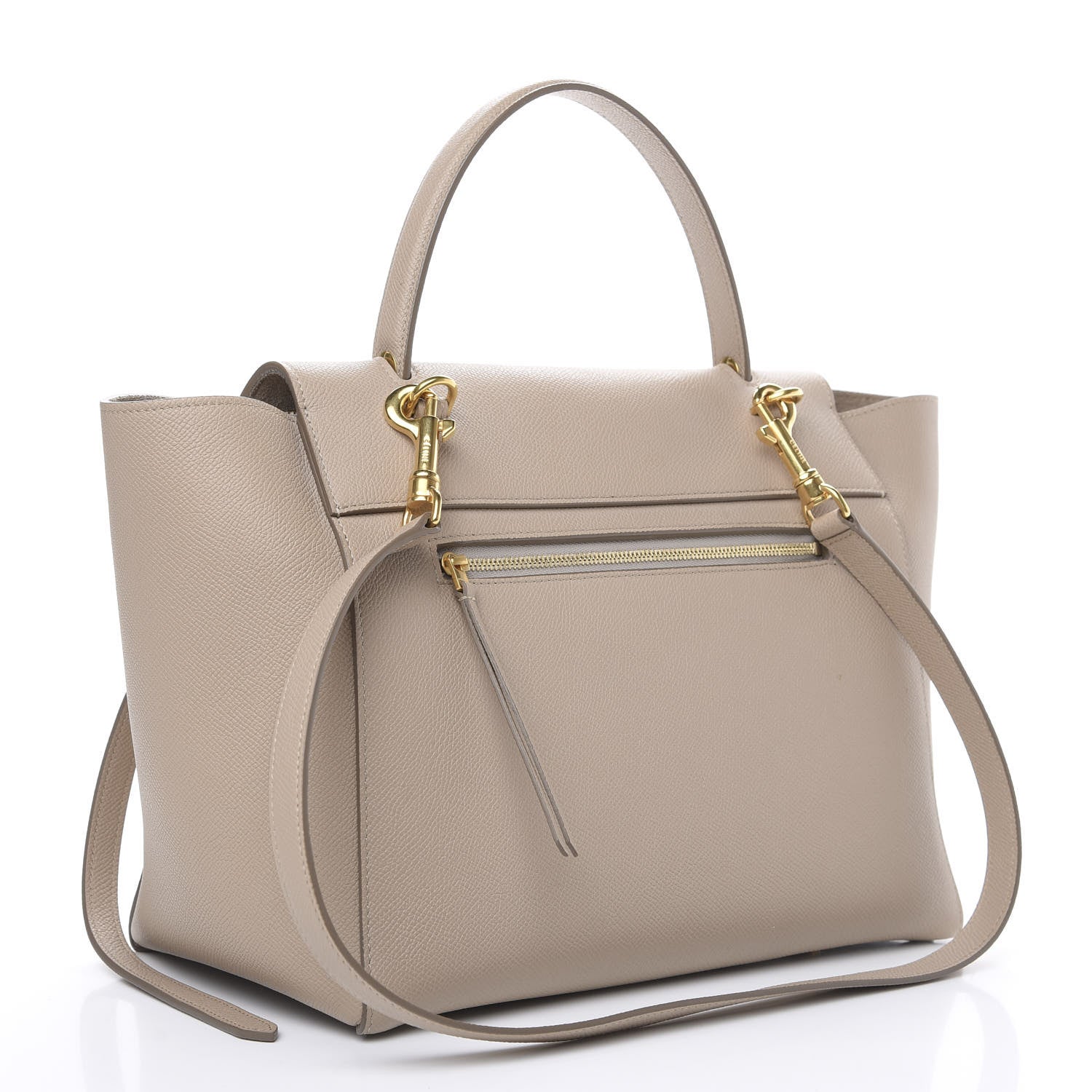 Celine Grained Calfskin Mini Belt Bag Light Taupe 2 of 10