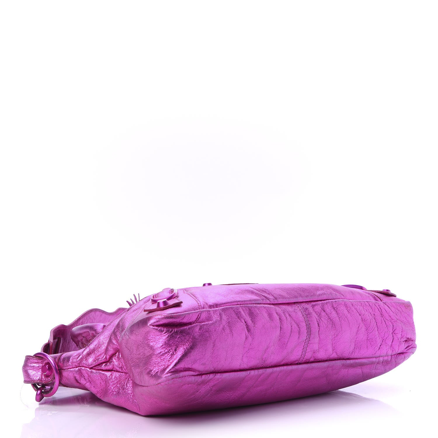 Balenciaga Metallic Chevre Classic Hardware First Magenta 6 of 14