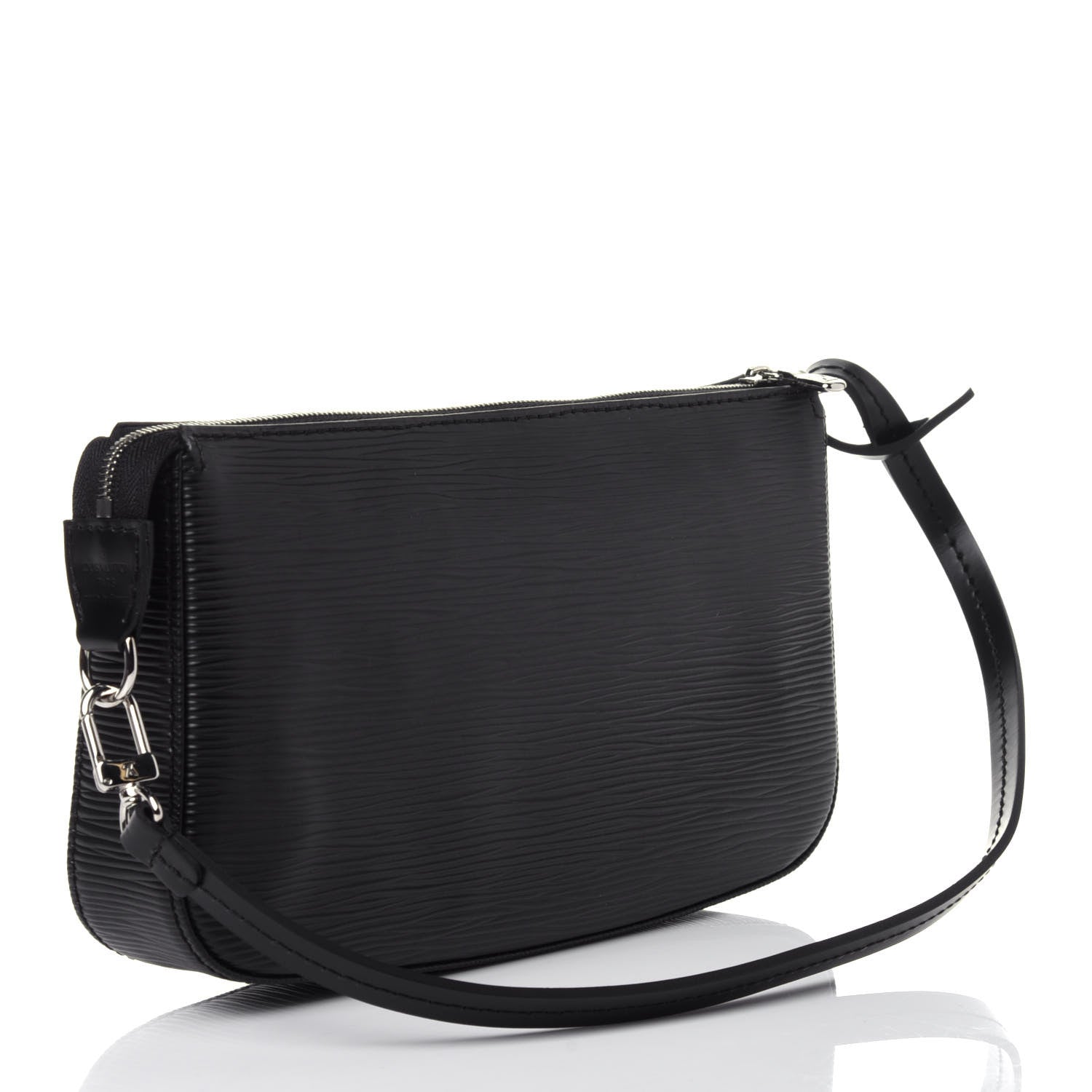Louis Vuitton Epi Pochette Accessories NM Black 3 of 11
