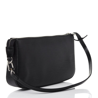 Louis Vuitton Epi Pochette Accessories NM Black 3 of 11