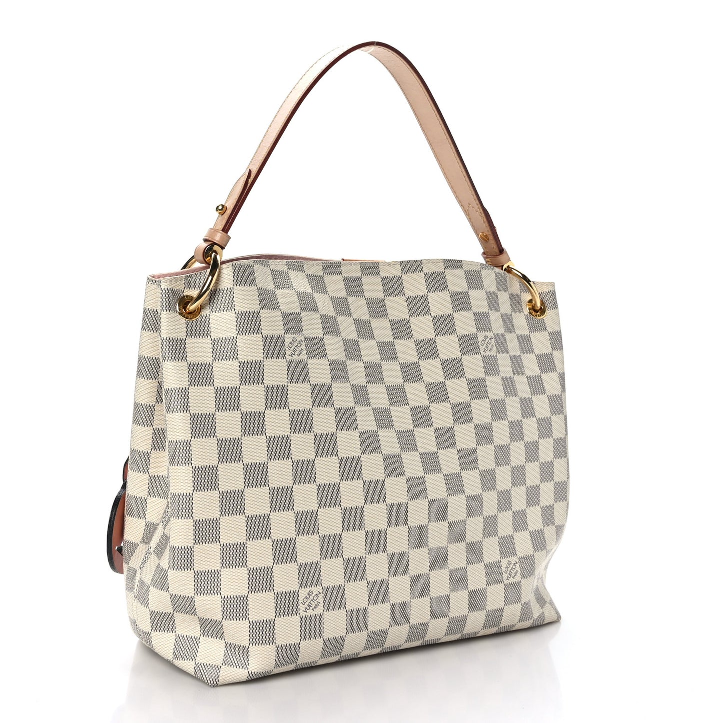 Damier Azur Graceful PM Rose Ballerine