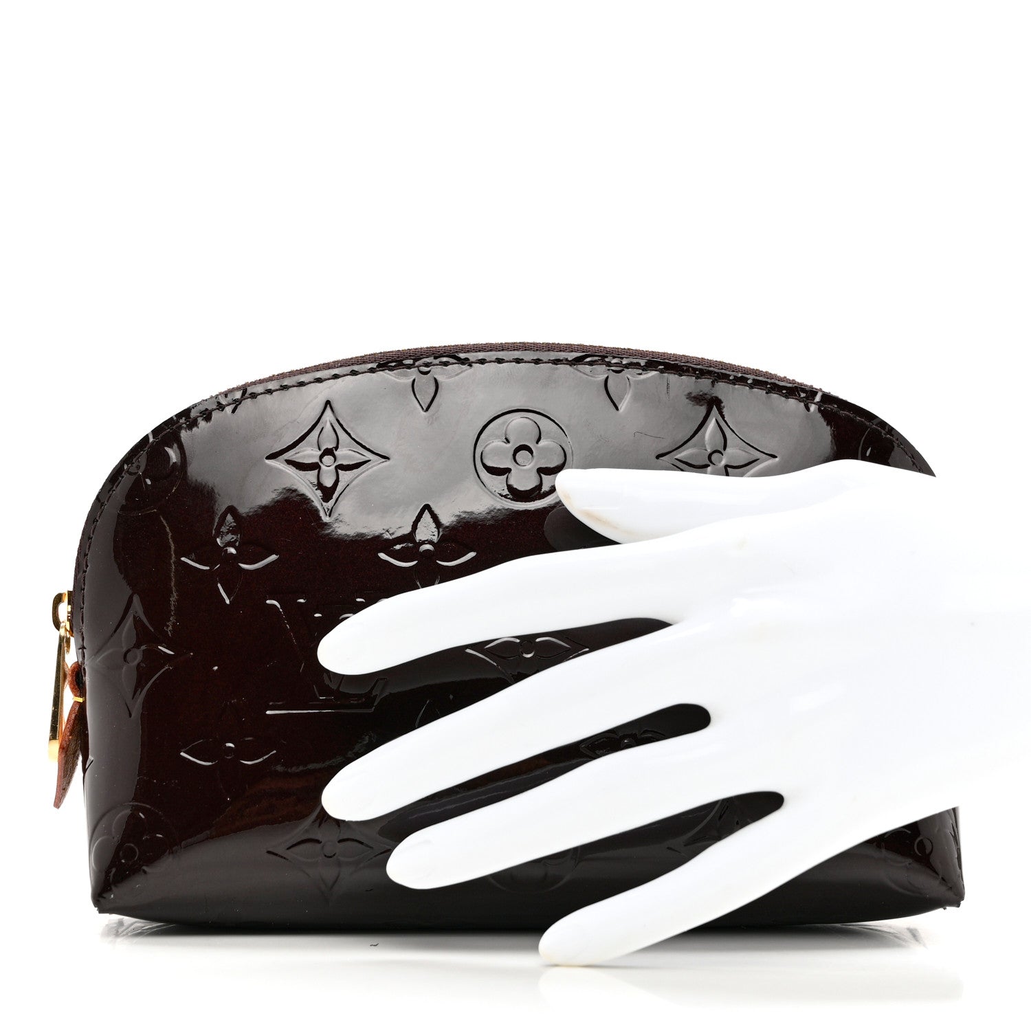 Louis Vuitton Vernis Cosmetic Pouch Amarante 2 of 6