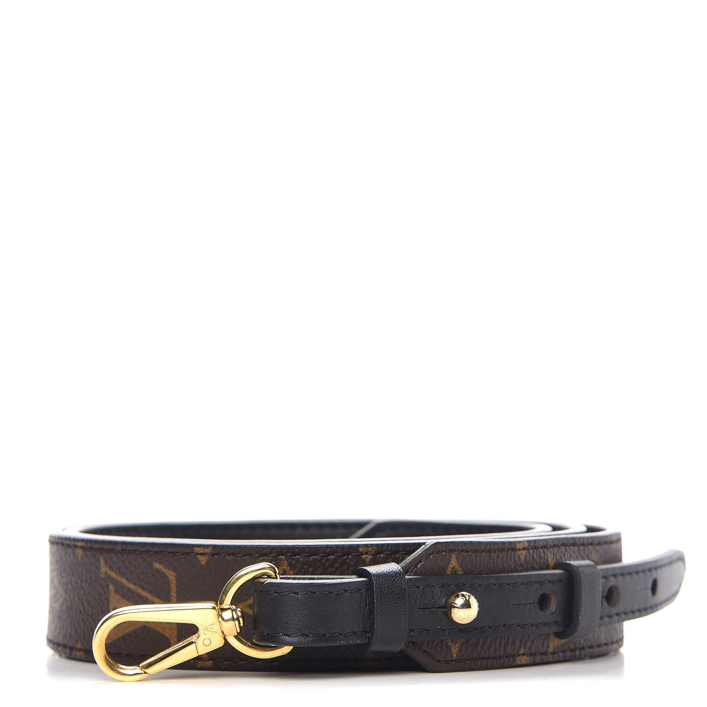 Monogram Bandouliere Shoulder Strap XL Black