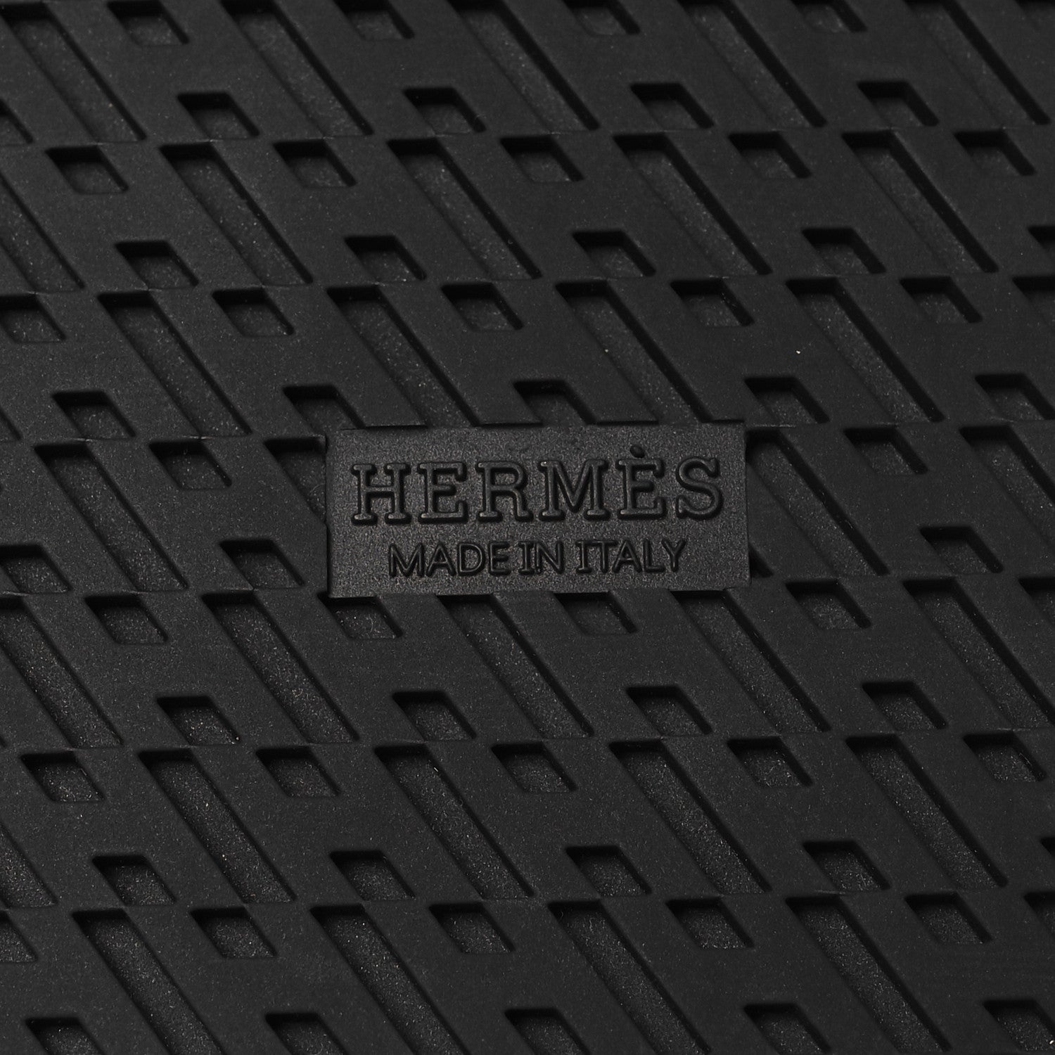 Hermes Suede Goatskin Womens Chypre Sandals 37 Brun Fume Black 8 of 9