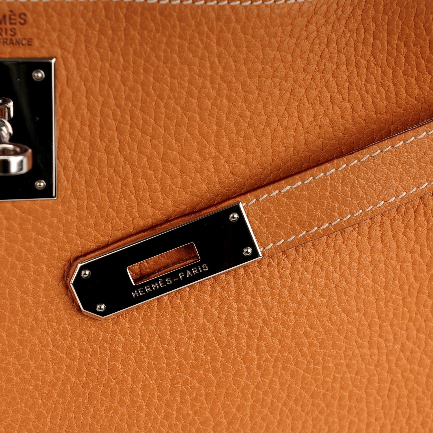 Hermes Fjord Kelly Retourne 32 Natural Sable 10 of 25