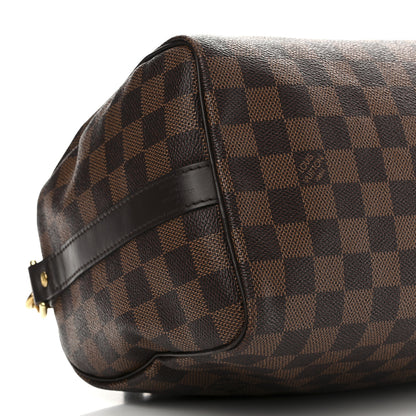 Louis Vuitton Damier Ebene Speedy Bandouliere 25 9 of 10