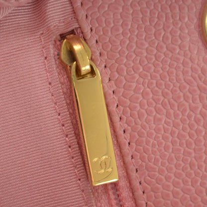 Chanel Caviar Petit Shopping Tote PST Pink 11 of 11