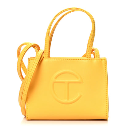 Telfar Vegan Leather Small Shopping Bag Margarine 1 of 9