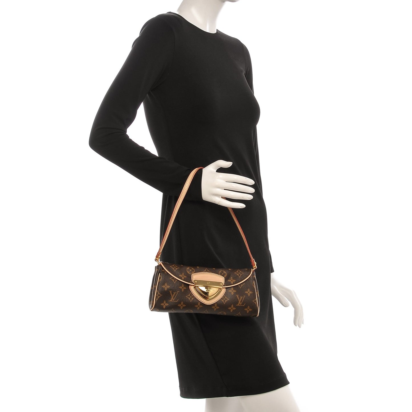 Monogram Beverly Clutch