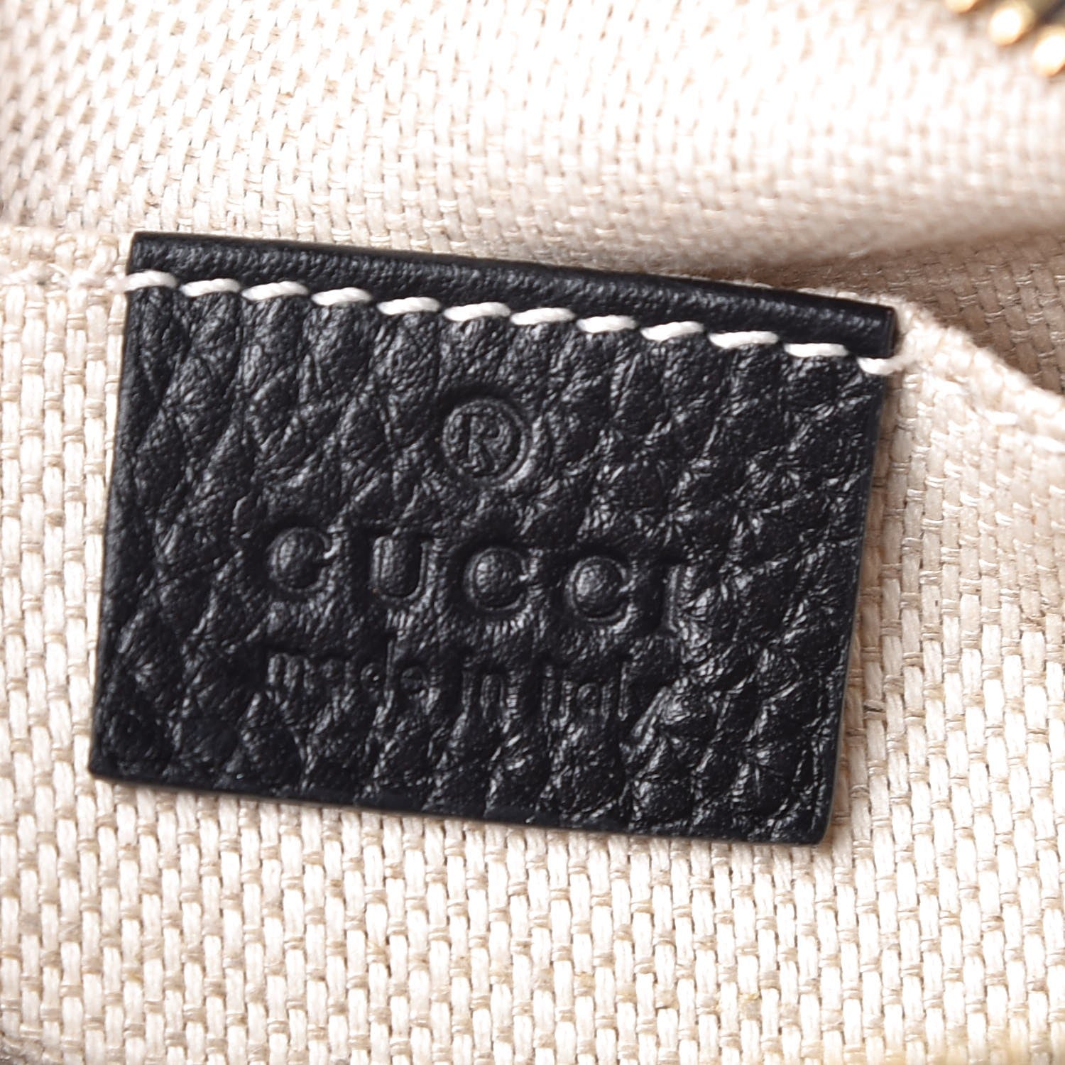 Gucci Pebbled Calfskin Small Soho Disco Bag Black 6 of 8