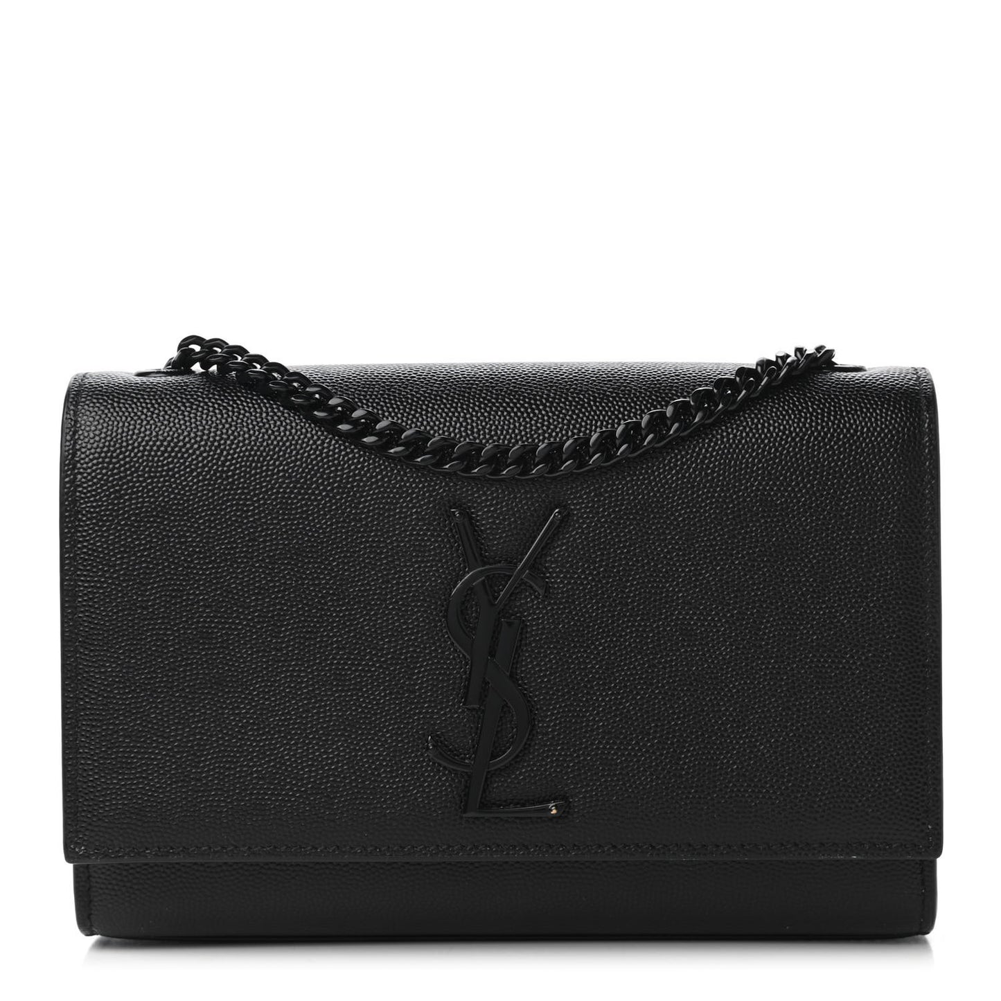 Grain De Poudre Small Monogram Kate Satchel Black