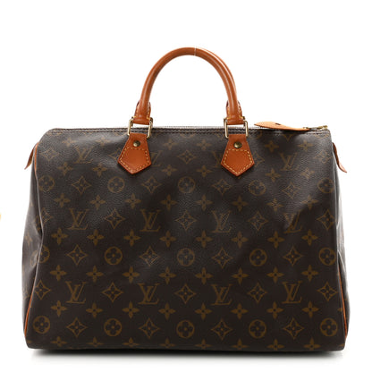Louis Vuitton Monogram Speedy 35 1 of 10