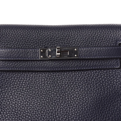 Hermes Taurillon Clemence Kelly Ado Backpack Bleu Nuit 11 of 12