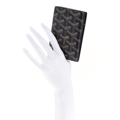 Goyard Goyardine Saint Pierre Card Holder Navy 2 of 9