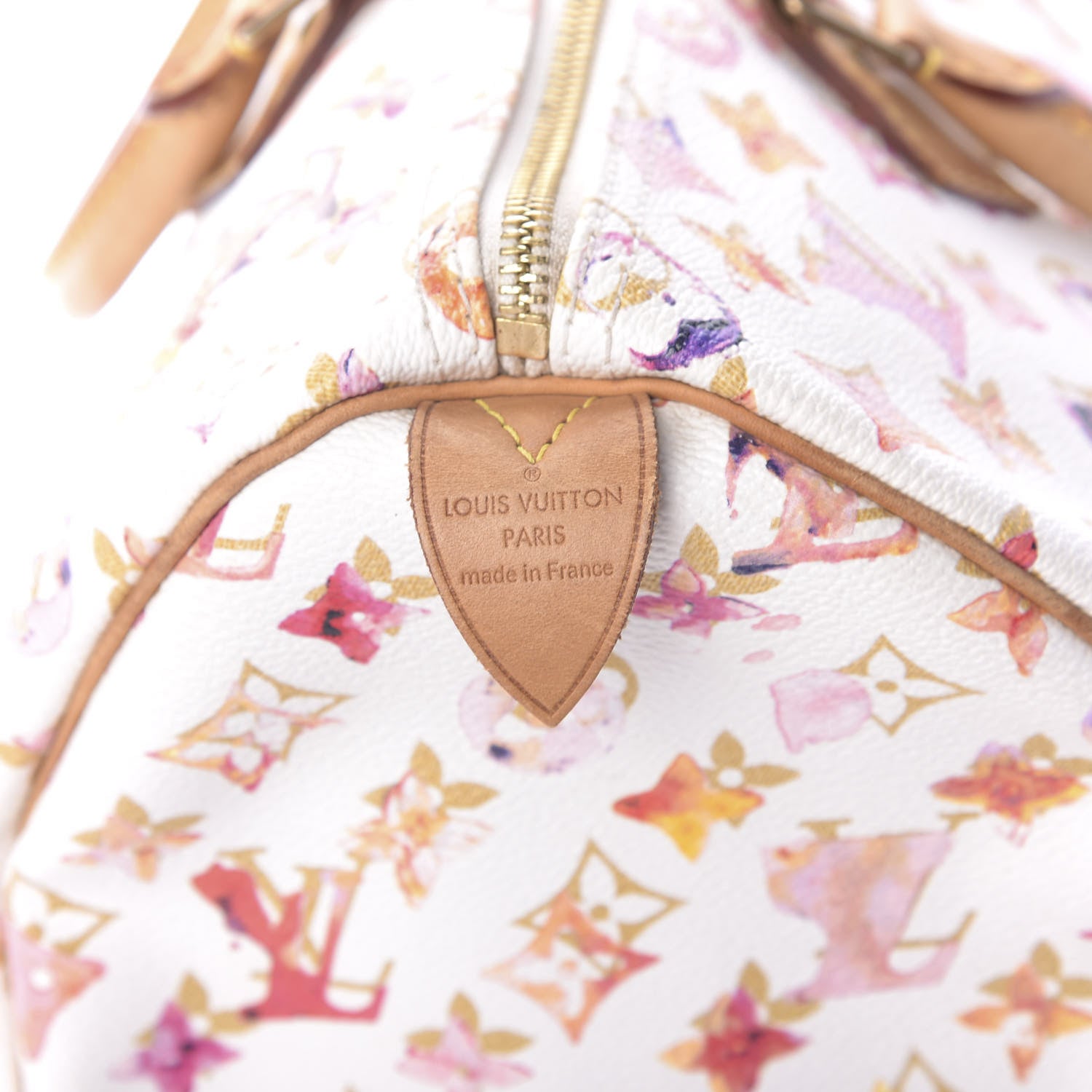 Louis Vuitton Watercolor Aquarelle Speedy 35 White 10 of 10