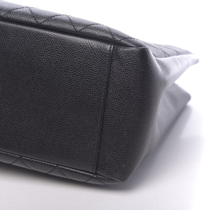 Chanel Caviar Quilted Grand Shopping Tote GST Black 10 of 10