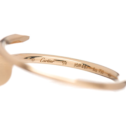 Cartier 18K Yellow Gold Small Juste Un Clou Ring 59 8.75 4 of 5