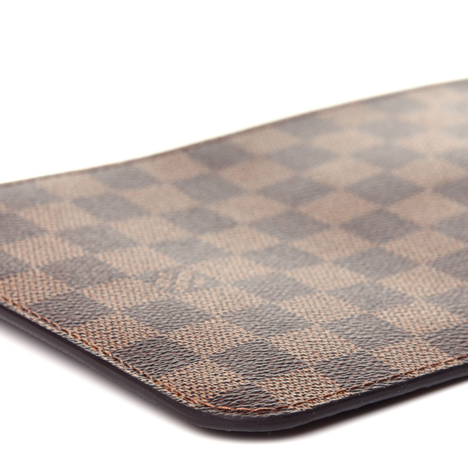 Louis Vuitton Damier Ebene Neverfull MM GM Pochette Rose Ballerine 7 of 9