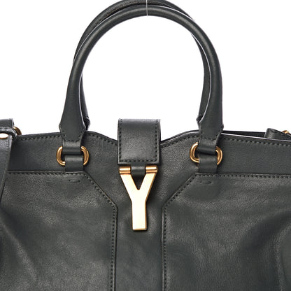 Saint Laurent Sheepskin Small Cabas ChYc Dark Green 19 of 19