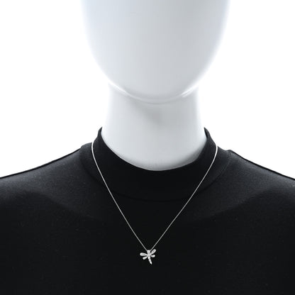 Roberto Coin ROBERTO COIN 18K White Gold Diamond Tiny Treasures Dragonfly Pendant Necklace 2 of 4