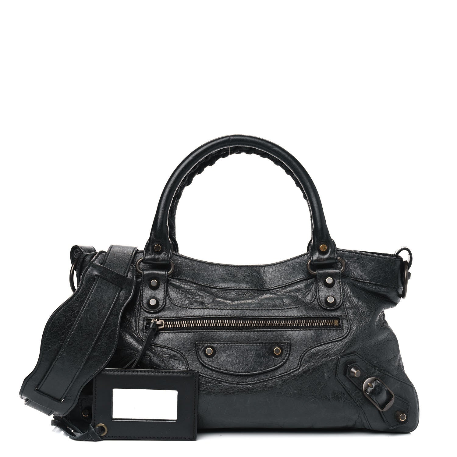 Balenciaga Agneau Classic Hardware First Anthracite 1 of 10