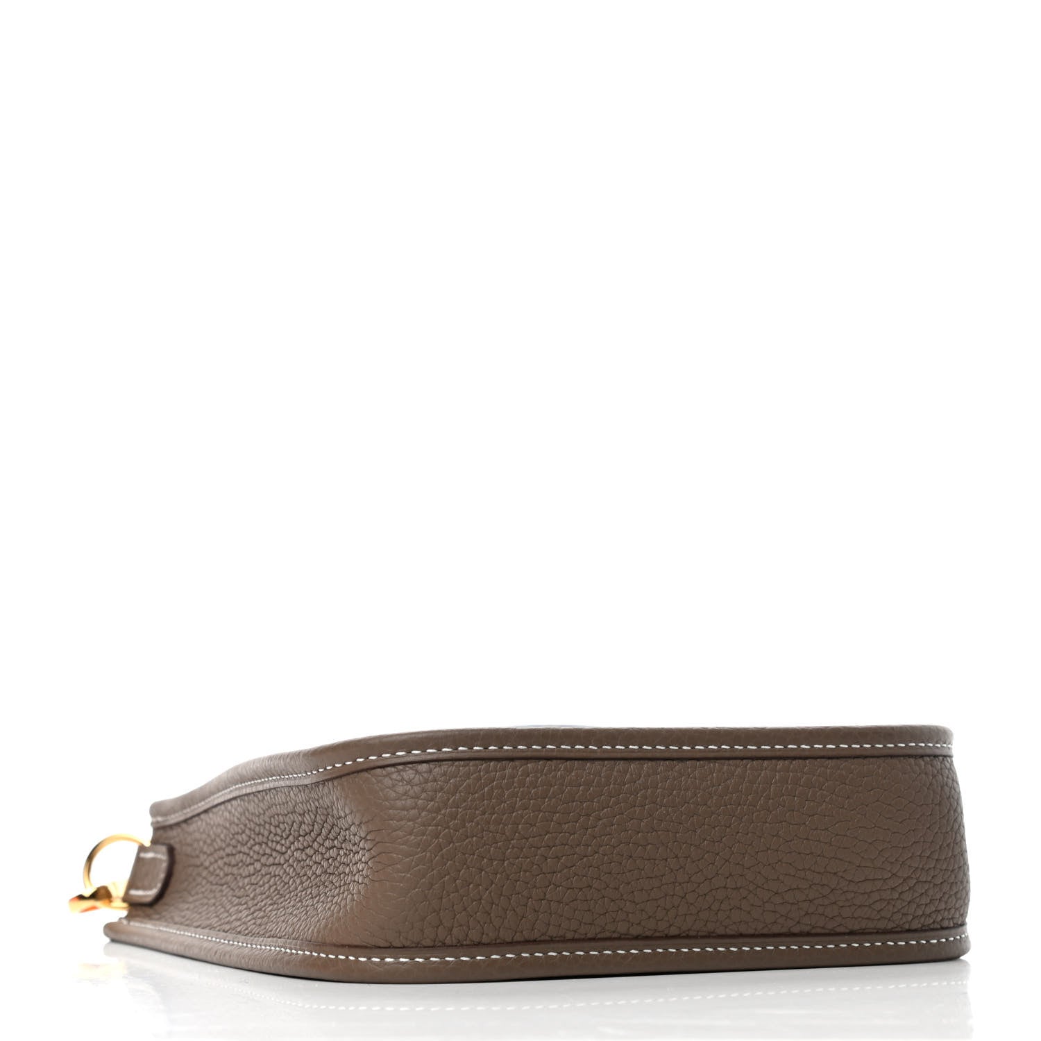 Hermes Taurillon Clemence Amazone Evelyne TPM Etoupe Bleu Indigo 3 of 4