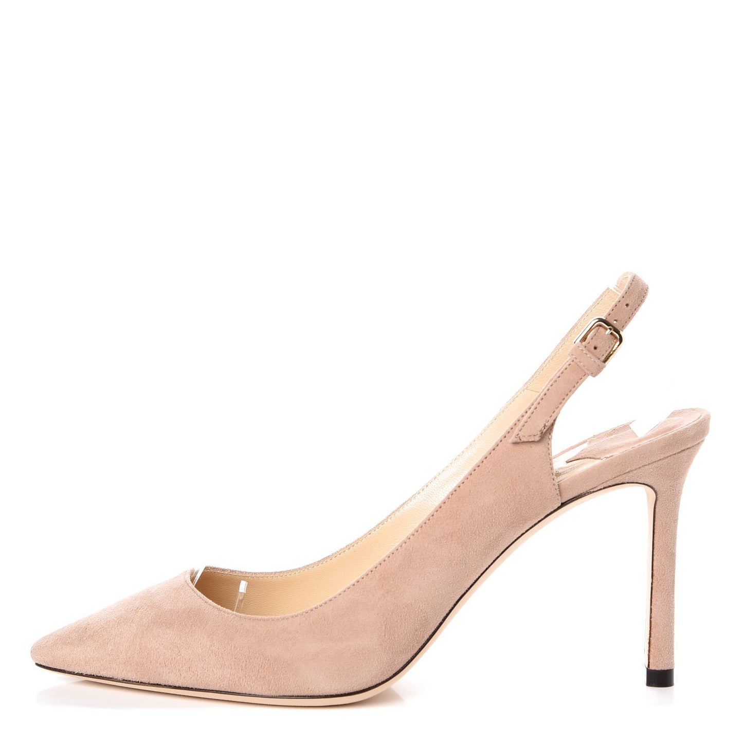 Suede Erin 85 Slingback Pumps 37.5 Ballet Pink