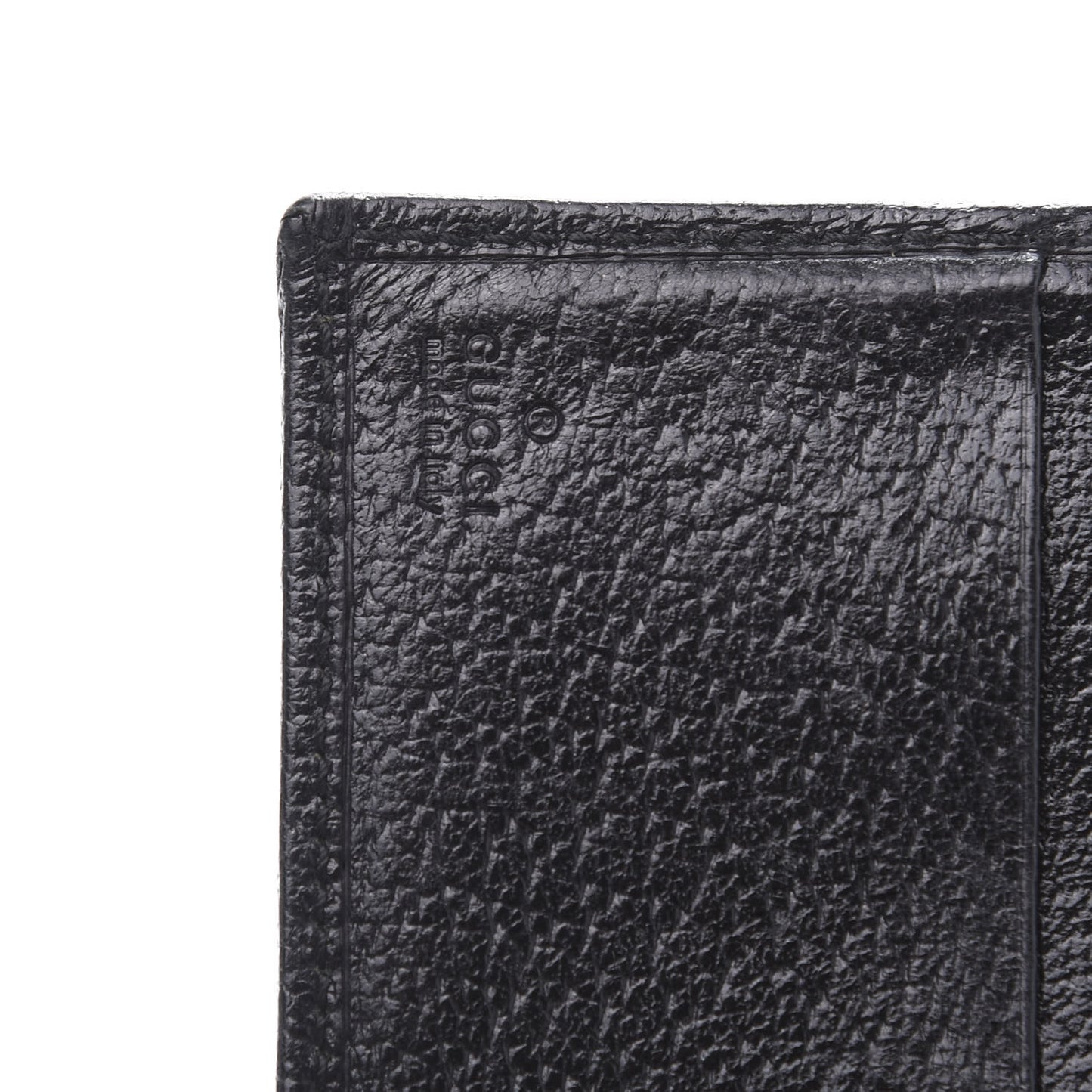 Monogram Bamboo French Wallet Black