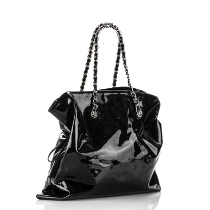 Chanel Patent Crystal Strass Bonbons Tote Black 2 of 10