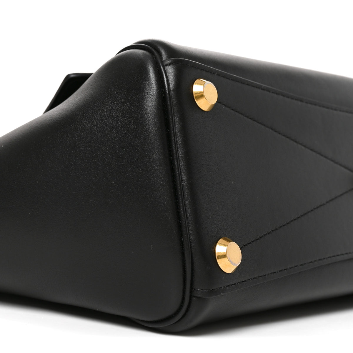 Smooth Calfskin Small Bel Air Carry All Bag  Black