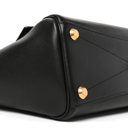 Balenciaga Smooth Calfskin Small Bel Air Carry All Bag  Black 8 of 9