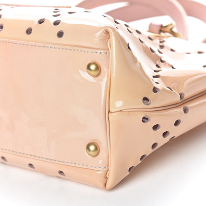 Chanel Patent Perforated CC Shopping Tote Beige 14 of 14