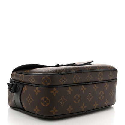 Louis Vuitton Monogram Macassar S Lock Messenger 4 of 12