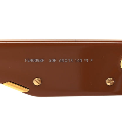 Fendi Acetate Sunglasses FE40098F Brown 6 of 7