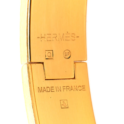 Hermes Enamel Narrow Clic Clac H Bracelet PM Black 5 of 5