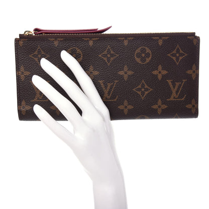 Louis Vuitton Monogram Adele Wallet Fuchsia 2 of 9