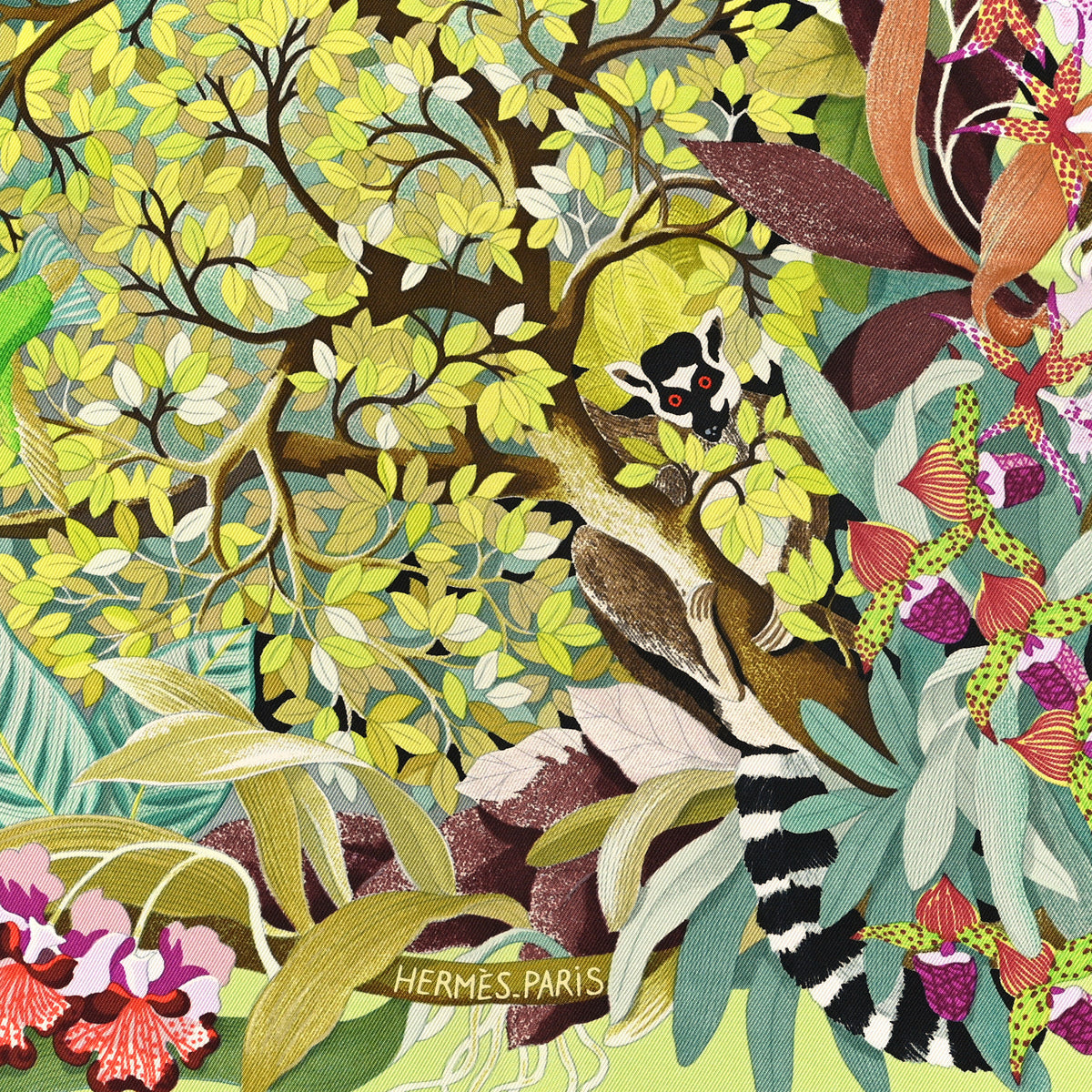 Hermes Silk Au Coeur de la Vie Scarf 90 3 of 3