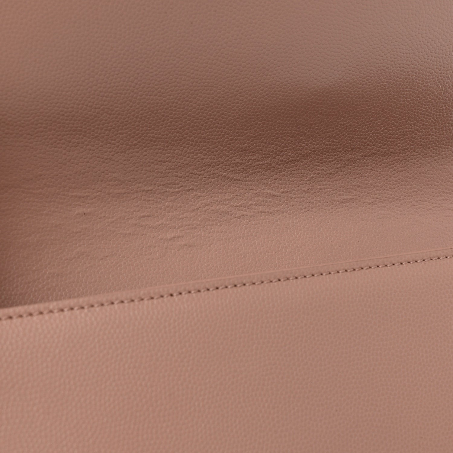 Saint Laurent Calfskin Classic Monogram Cassandre Clutch Blush 10 of 10