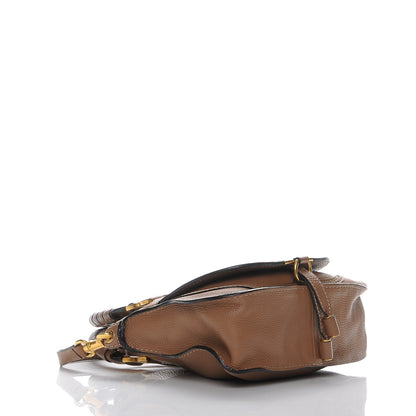 Chloe Grained Calfskin Mini Marcie Satchel Nut 5 of 9